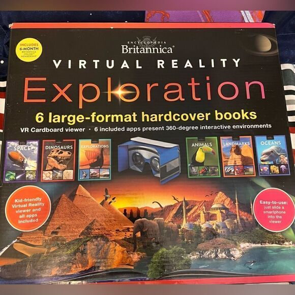 Virtual reality exploration six large – format, hardcover books - Picture 2 of 3